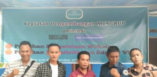 MCNGRUP Awali Pelatihan Pengelolaan Website Berita