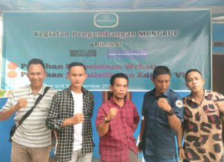 MCNGRUP Awali Pelatihan Pengelolaan Website Berita