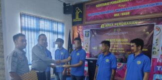 Lima Warga Binaan Lapas Banyuasin Terima Remisi