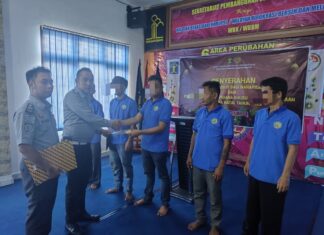 Lima Warga Binaan Lapas Banyuasin Terima Remisi