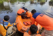 Korban Kecelakaan Ketek di Rantau Bayur Banyuasin Berhasil di Temukan