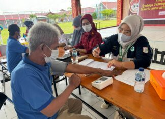 Perhatikan Kesehatan WBP, Lapas Banyuasin Gelar Penyuluhan