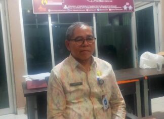 Pleno Rekapitulasi Hasil Pemilu 2024 di KPU Kabupaten Banyuasin Baru 50 persen