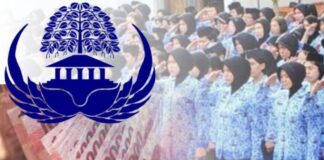 Mantan Sekretaris KORPRI Banyuasin di tahan atas dugaan korupsi Dana Korpri.