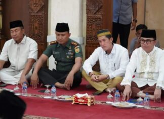 Ketua DPRD Banyuasin Hadir di Pembukaan Safari Ramadhan dan Taraweh Keliling 1445 H.