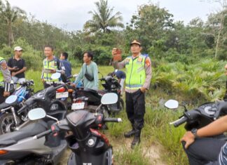 Kapolsek Pangkalan Balai Pimpin Apel Antisipasi Balap Liar