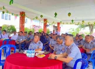 *Kadivpas Kemenkumham Sumsel Mulyadi Beri Penguatan Tusi Pegawai Lapas Banyuasin*