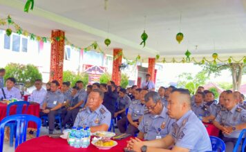 *Kadivpas Kemenkumham Sumsel Mulyadi Beri Penguatan Tusi Pegawai Lapas Banyuasin*