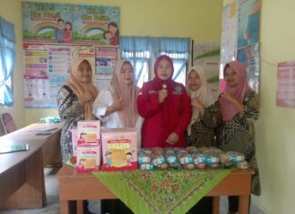 Kades Regan Agung Kontrol Pertumbuhan Anak Melalui Posyandu