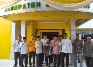 Dengan Tekad Wujudkan Harapan Masyarakat , Ardi Arfani Kembali Formulir Pendaftaran Bacawabup