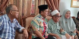 Jenguk Tokoh Sepuh Banyuasin I, Askolani Didoakan Kembali Memimpin Banyuasin