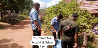 Ini Kata PDAM Penyebab Keterlambatan Suplai Air di Empat Desa Kecamatan Banyuasin III