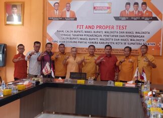DPD Hanura Sumsel Siap Rekomendasikan H Askokani SH MH Sebagai Calon Bupati Banyuasin