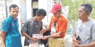 Yuliarman, Korban Kebakaran di Muara Telang Terharu Dapat Bantuan Dari H Askolani