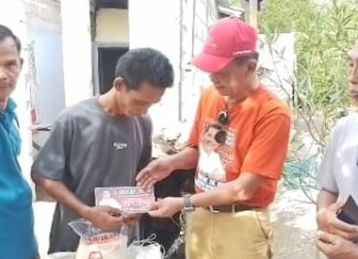 Yuliarman, Korban Kebakaran di Muara Telang Terharu Dapat Bantuan Dari H Askolani