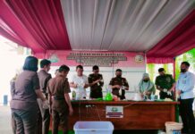 Kejari Banyuasin Musnahkan BB Narkoba Serta Uang Palsu dari 132 Kasus