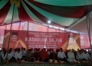 Ribuan emak-emak Dukung Askolani 2 Periode