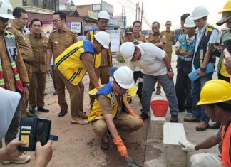 Monitoring Fasum Kota Pangkalan Balai, PJ Bupati Banyuasin Inginkan Wajah Ibukota Lebih Layak
