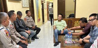 Kapolres Banyuasin Turun Langsung Mengecek Kesiap Siagaan Personilnya