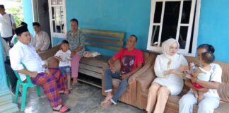 Pasangan ASTA Banyuasin datang i kediaman keluarga korban Laka Truck terguling