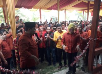 ASTA Kukuhkan TIM dan Posko Pemenangan Rantau Bayur