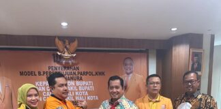 Asklolani Terima rekom HANURA, Untuk Pilkada Banyuasin