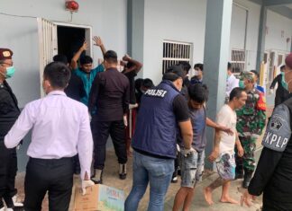 Lapas Banyuasin Gelar Apel dan Razia Bersama APH dalam Rangka Deteksi Dini Gangguan Kamtib