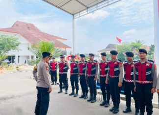 721 Personel Disiagakan Pengamanan Penetapan Pasangan Calon Gubernur dan Wagub Pilkada Sumsel