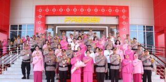 Prosesi Serah Terima Pataka ‘Atidhira Wira Bhakti’ Tandai Beralihnya Tampuk Kepemimpinan Polda Sumsel