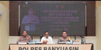 Pemeriksaan Tim audit kinerja Itwasum Di Polres Banyuasin
