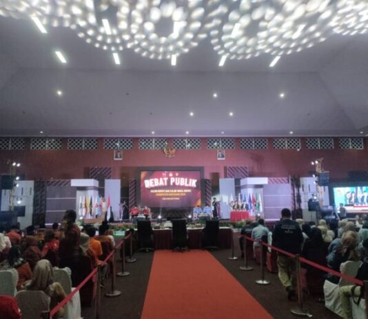 KPU Banyuasin Ajak Masyarakat Untuk menyimak Debat publik cabup-cawabup 2024-2025