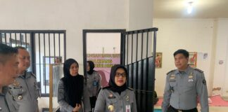 Lapas Banyuasin Terima Kunjungan Kadiv Yankumham Sumsel dalam Rangka Meninjau Pelayanan Publik Berbasis HAM