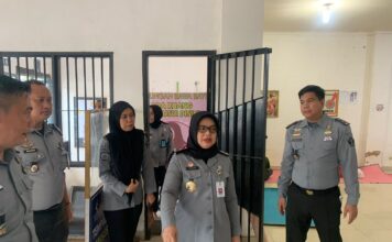 Lapas Banyuasin Terima Kunjungan Kadiv Yankumham Sumsel dalam Rangka Meninjau Pelayanan Publik Berbasis HAM