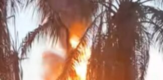 Parung Membara , Diduga Tambang Sumur Minyak Illegal Drilling Terbakar