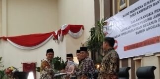 Rapat Paripurna DPRD Banyuasin Bahas Raperda Pertanggung jawaban APBD 2023