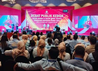 KPUD Banyuasin Sukses Gelar debat kedua pilkada 2024