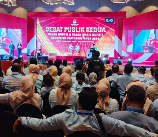 KPUD Banyuasin Sukses Gelar debat kedua pilkada 2024