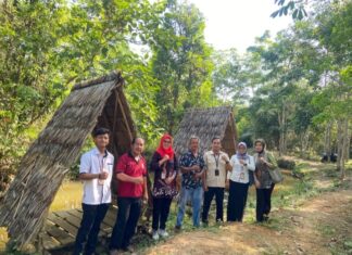 Disporapar Banyuasin Monep Wisata lubuk Panjang Desa Pelajau pelajauÂ