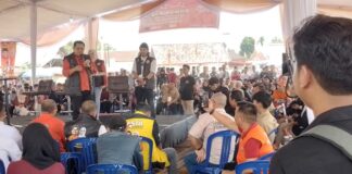 Antusias milenial di 21 kecamatan Banyuasin, dalam kegiatan komunikasi asyik ASTA