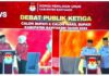 KPU Banyuasin Sukses menggelar Debat ketiga Paslon Bupati dan Wakil Bupati, Tentukan Pilihan