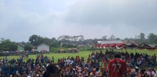 KPUD Banyuasin Gelar Jalan Sehat, Jelang Pilkada 2024