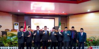 Rapat Paripurna DPRD Banyuasin Masa Persidangan II Tahun 2025 Penetapan Bupati dan Wakil Bupati Terpilih