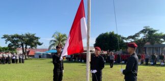 Lapas Banyuasin Bersama Polres Banyuasin Gelar Upacara Peringatan Hari Kesadaran Nasional