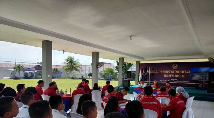 Lapas Kelas IIA Banyuasin Siap Gelar Perkemahan Pramuka Warga Binaan