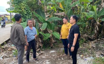 Unit IV Kamneg Laksanakan Penggalangan Sdr. Budi terkait Eksekusi Tanah Desa Merah Mata Banyuasin