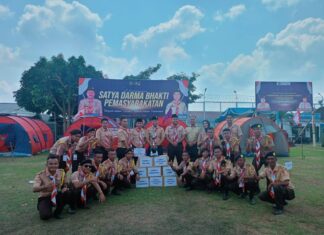 Resmi Tutup Perkemahan, Lapas Kelas II A Banyuasin Jadi Tuan Rumah Terbaik