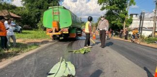 Satu Lagi Nyawa Melayang Akibat Buruknya Jalan Lintas Timur (Jalintim) Palembang–Betung