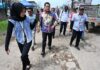 Jalan Rusak di Beberapa Wilayah Banyuasin Mulai di Perbaiki, Bukti Janji Bupati di Tepati