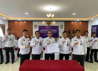 Teguhkan Integritas, Lapas Banyuasin Tandatangani Komitmen Bersama Bebas Narkoba Dan Pelanggaran