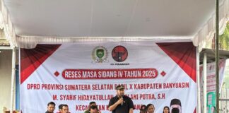 Serap Aspirasi Masyarakat Secara Langsung Anggota DPRD SumSel Syarrif Askolani Berdialog Langsung Dengan Masyarakat